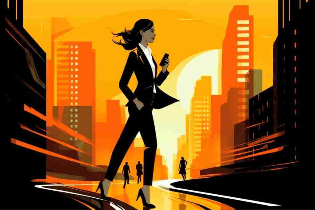 Simplifying SEO: Your Pathway to Exceptional Business Success 7 Dustin a businesswoman walking down the street using her mobile 7f9edaf4 60c8 41df 9ca4 e85e80c32502