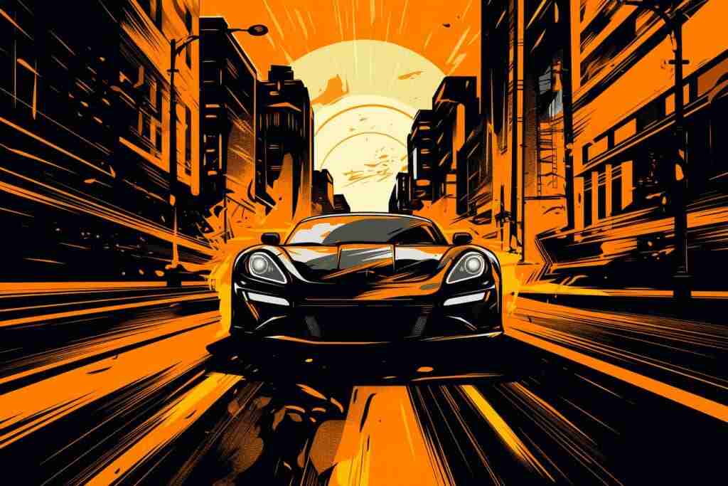 Simplifying SEO: Your Pathway to Exceptional Business Success 2 Dustin a car moving quickly down a city street illustration ora ba3c8cd4 6ab0 4a9a b4dc 2a6bb3806136