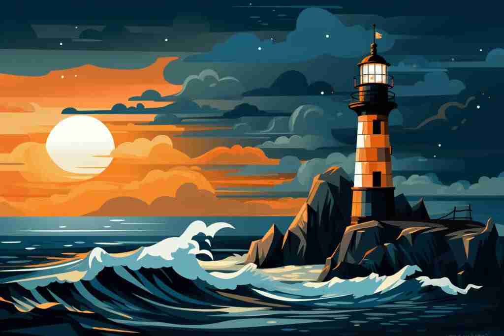 Outsmart the Competition: Top 10 Online Marketing Tools for Business Coaches 5 Lighthouse at night