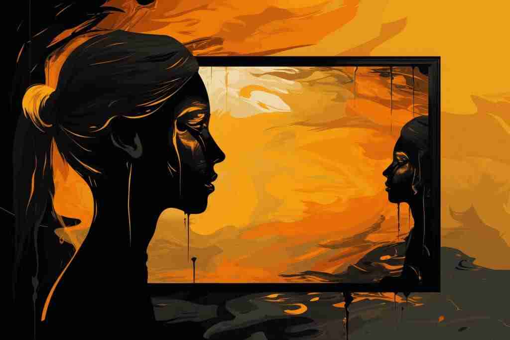 Finding Your Tribe: The Surprising Reason YouTube is a Goldmine for Executive Coaches 4 dustin9925 a sillouhette looking in a mirror abstract illustrat 8978c5ca 6458 40fa